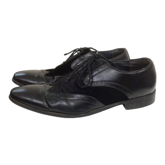 Amali Greyson Men’s Leather Oxford Dress Shoes main image 4
